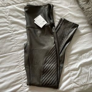 SPANX FAUX LEATHER LEGGINGS